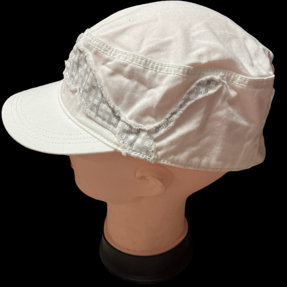 White Authentic Puma Logo Adjustable Baseball Cap - image 2